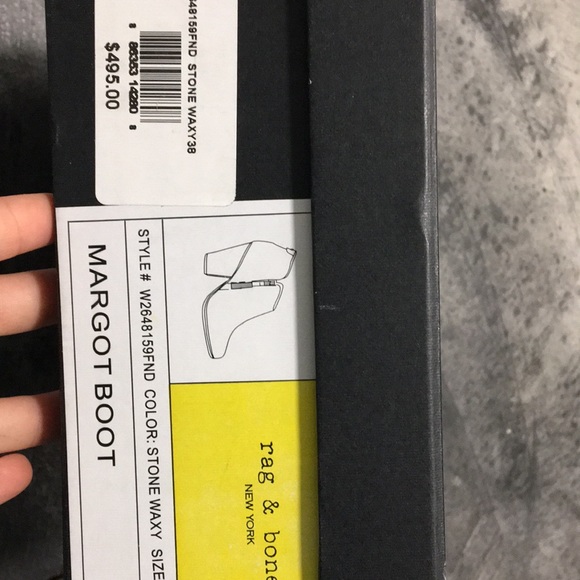 RAG & BONE Margot bootie, size 38. - Picture 8 of 8